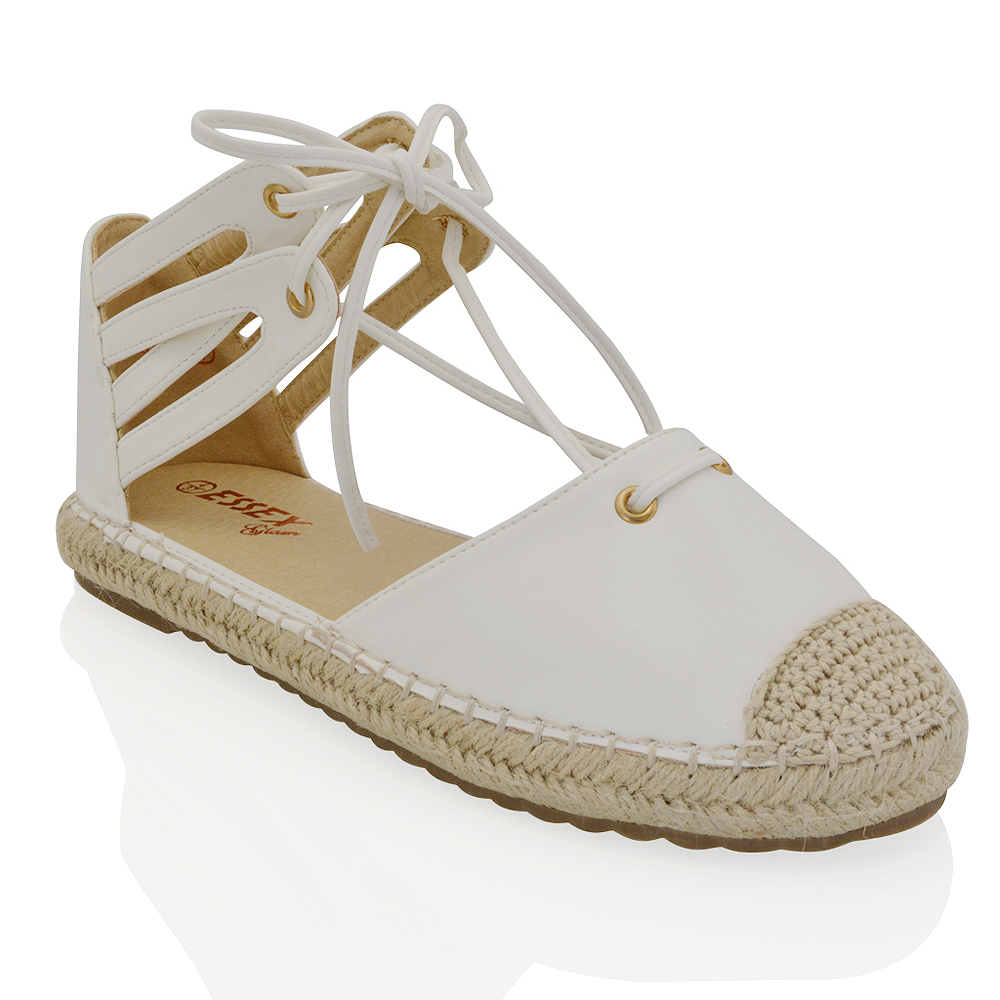 time and tru women's ankle strap espadrille flats